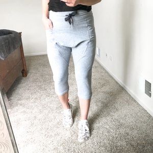 lululemon drop crotch crops